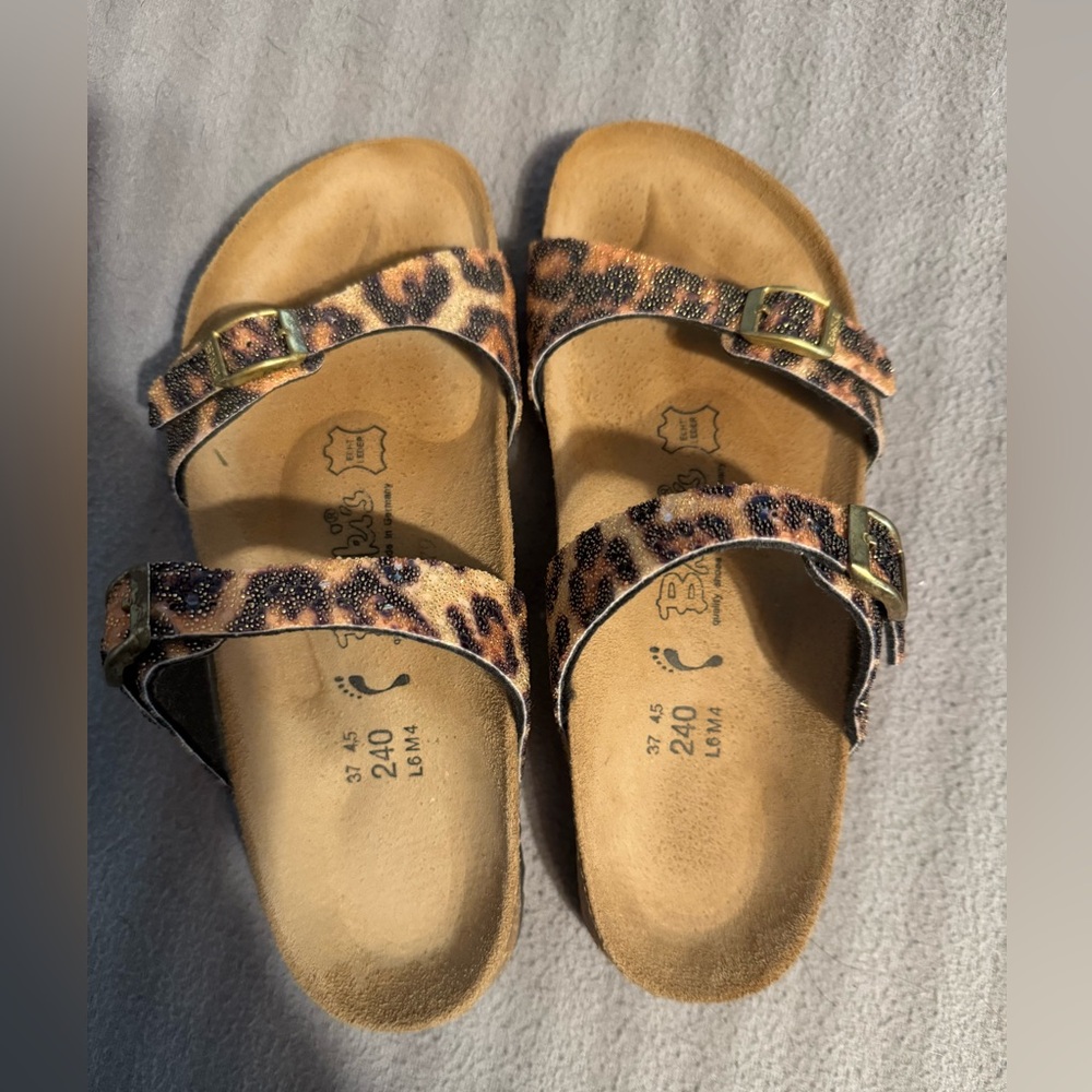 Leopard Print Sandals